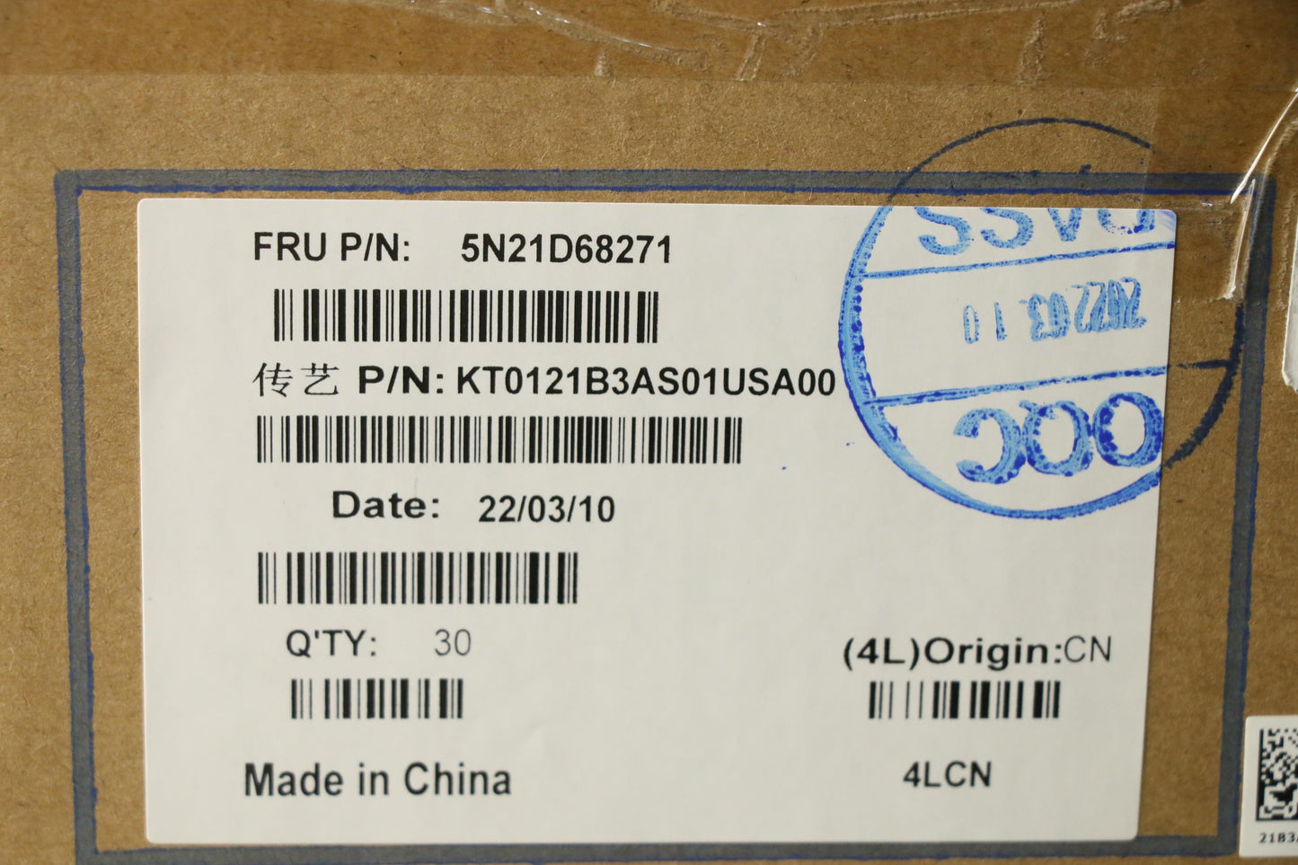 Lenovo Nb_Kyb Cs22 Fl Top,Bk-Nbl,Tri, - 5N21D68271