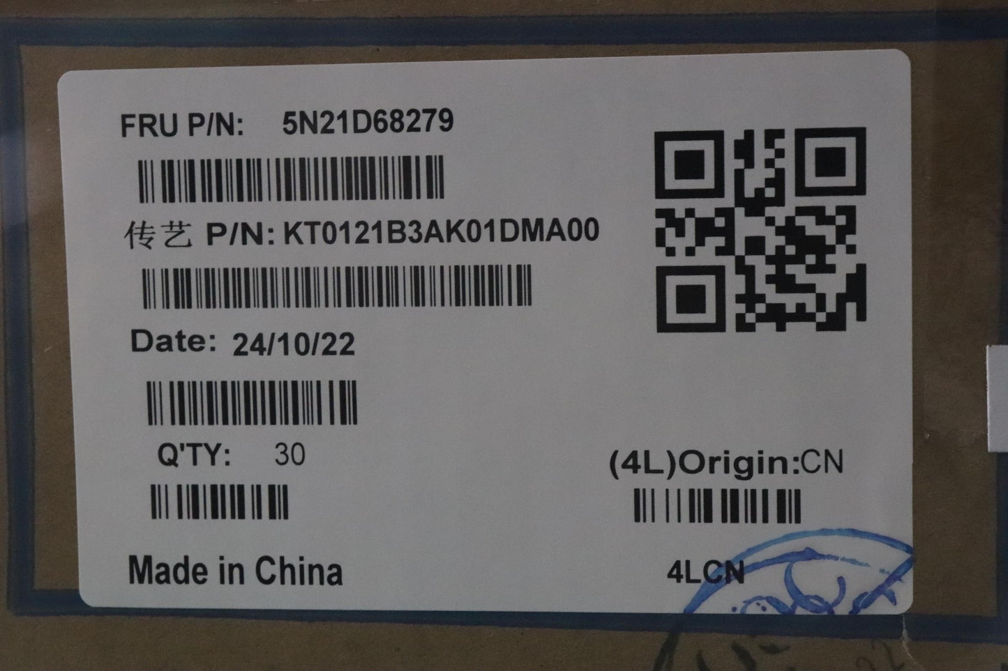 Lenovo Nb_Kyb Cs22 Fl Top,Bk-Nbl,Tri, - 5N21D68279