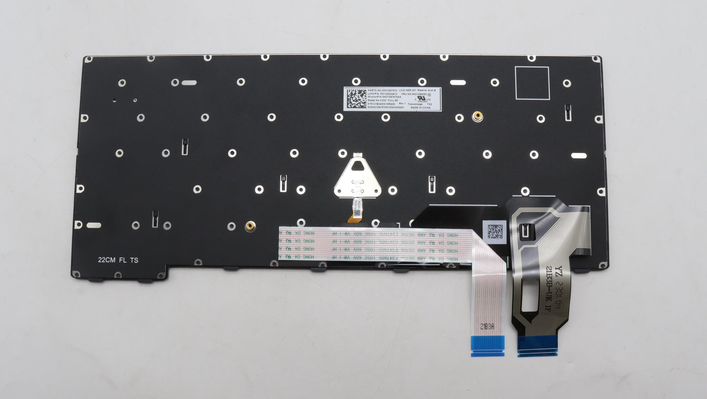 Lenovo Nb_Kyb Cs22 Fl Top,Bk-Nbl,Tri, - 5N21D68282