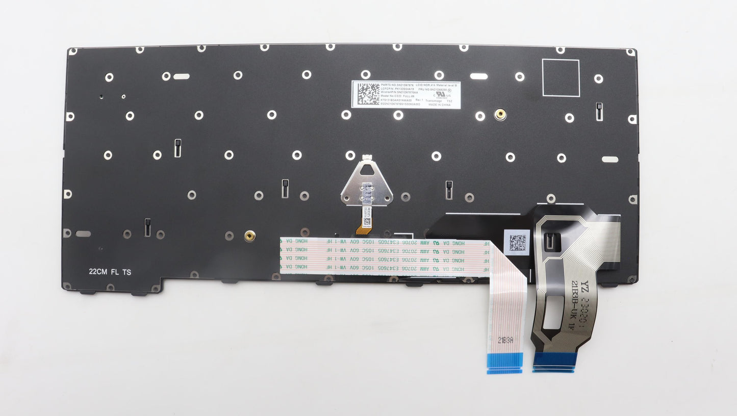 Lenovo Nb_Kyb Cs22 Fl Top,Bk-Nbl,Tri, - 5N21D68288