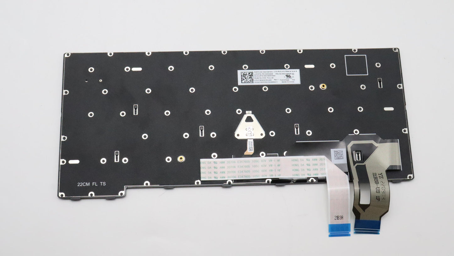 Lenovo Nb_Kyb Cs22 Fl Top,Bk-Nbl,Tri, - 5N21D68290