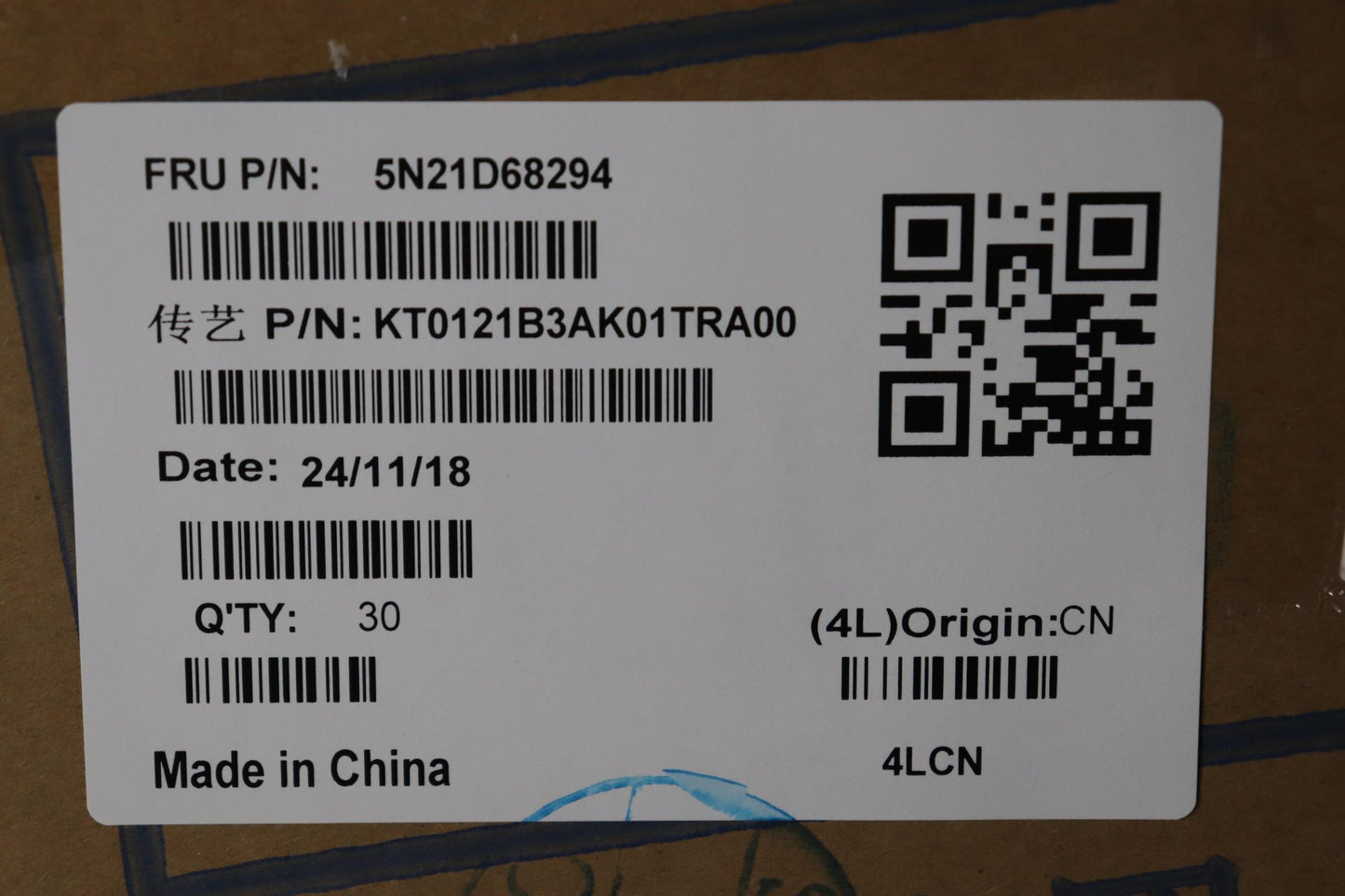 Lenovo Nb_Kyb Cs22 Fl Top,Bk-Nbl,Tri, - 5N21D68294