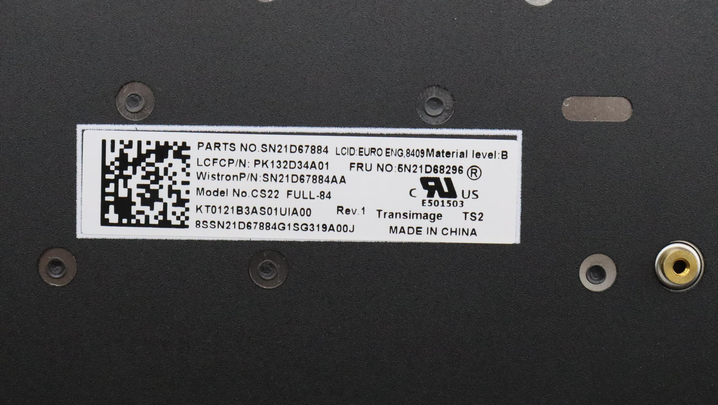 Lenovo Nb_Kyb Cs22 Fl Top,Bk-Nbl,Tri, - 5N21D68296