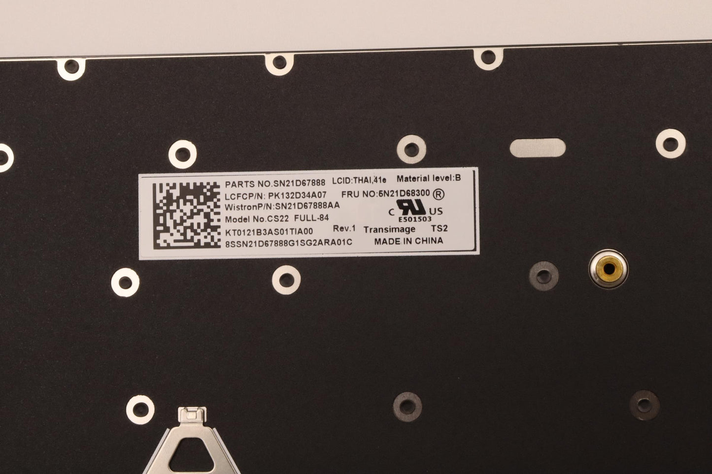 Lenovo Nb_Kyb Cs22 Fl Top,Bk-Nbl,Tri, - 5N21D68300