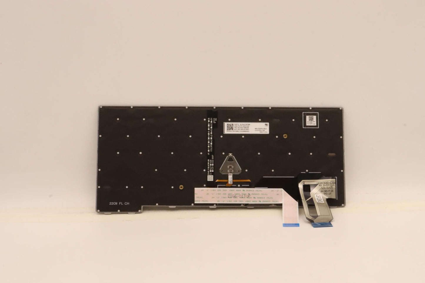 Lenovo Internal Keyboard, USA English Layout, Backlit, Grey - 5N21D68308