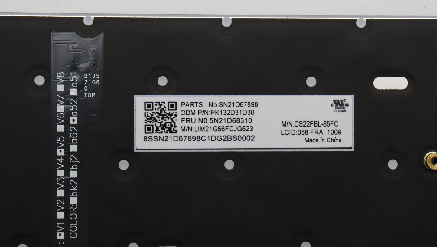 Lenovo Nbkyb Cs22 Fl Top,Grbl,Chy,058 - 5N21D68310