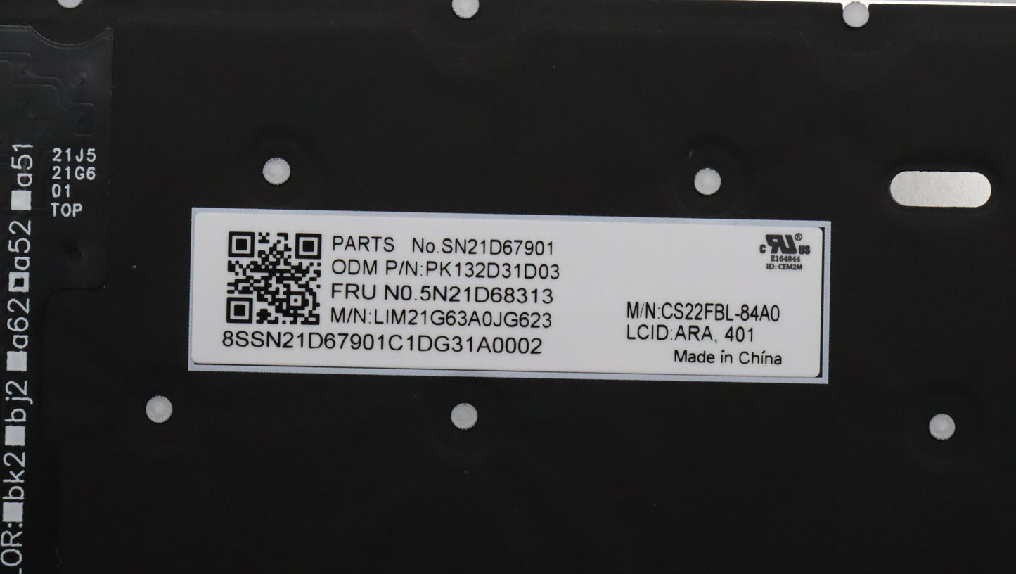 Lenovo Nbkyb Cs22 Fl Top,Grbl,Chy,Ara - 5N21D68313
