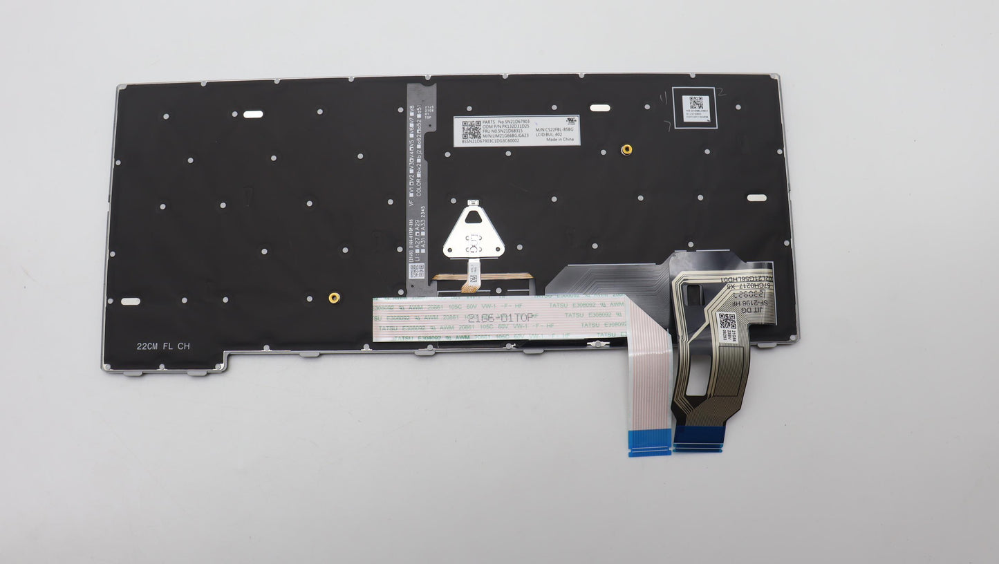 Lenovo Nbkyb Cs22 Fl Top,Grbl,Chy,Bul - 5N21D68315