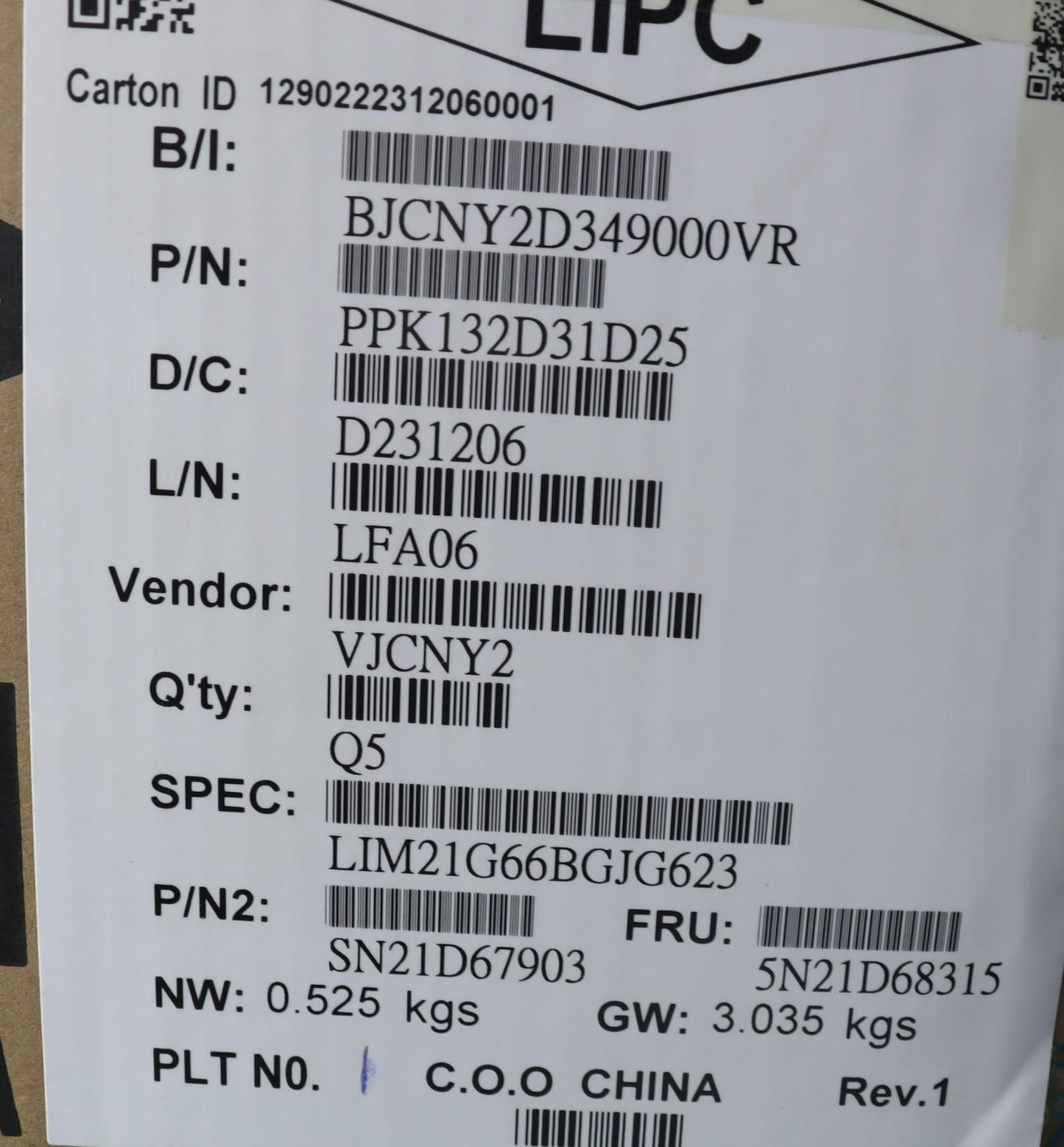 Lenovo Nbkyb Cs22 Fl Top,Grbl,Chy,Bul - 5N21D68315