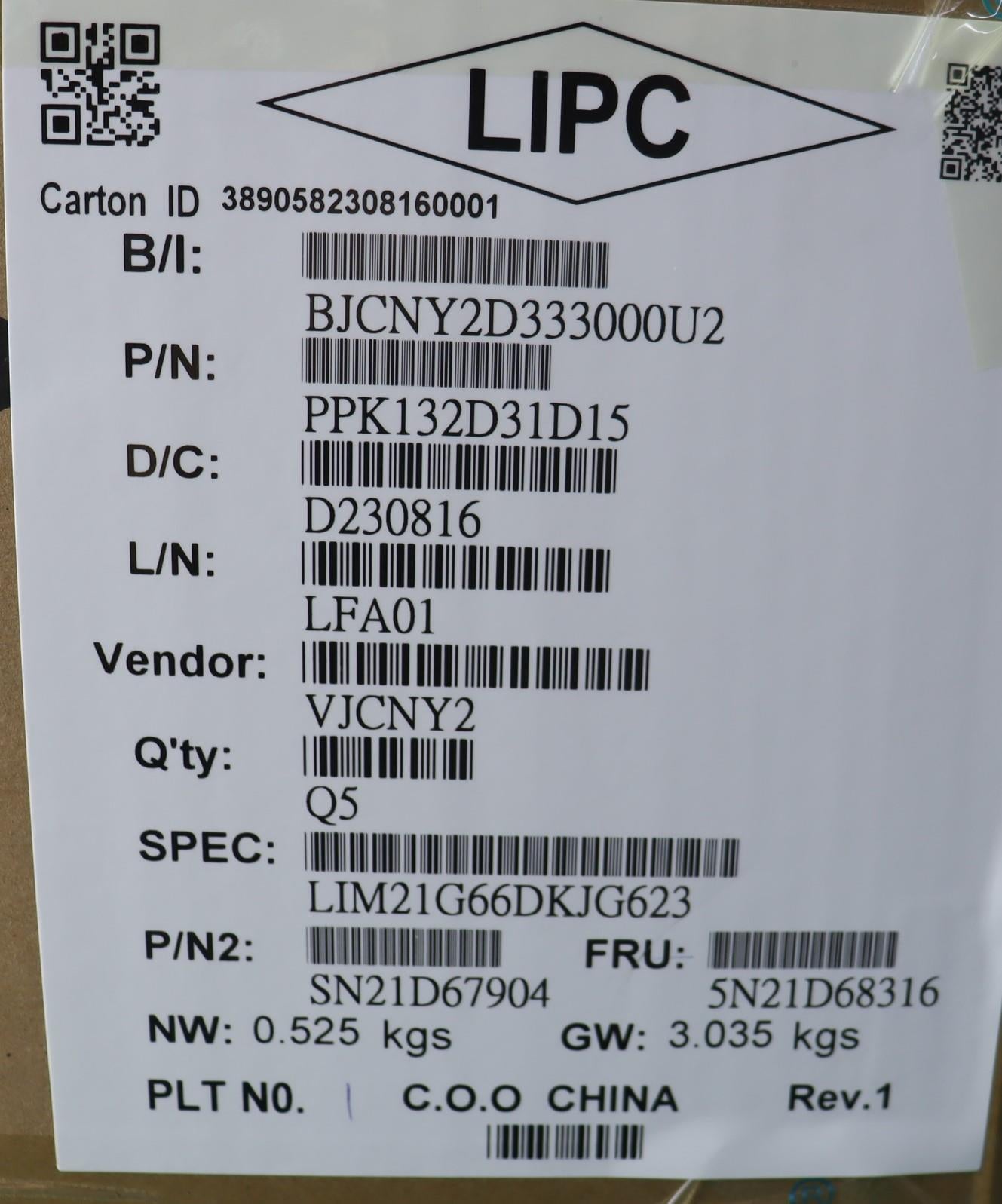 Lenovo Nbkyb Cs22 Fl Top,Grbl,Chy,Den - 5N21D68316