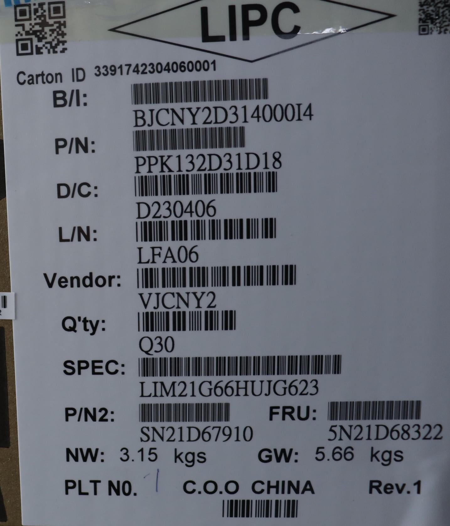 Lenovo Nbkyb Cs22 Fl Top,Grbl,Chy,Hun - 5N21D68322