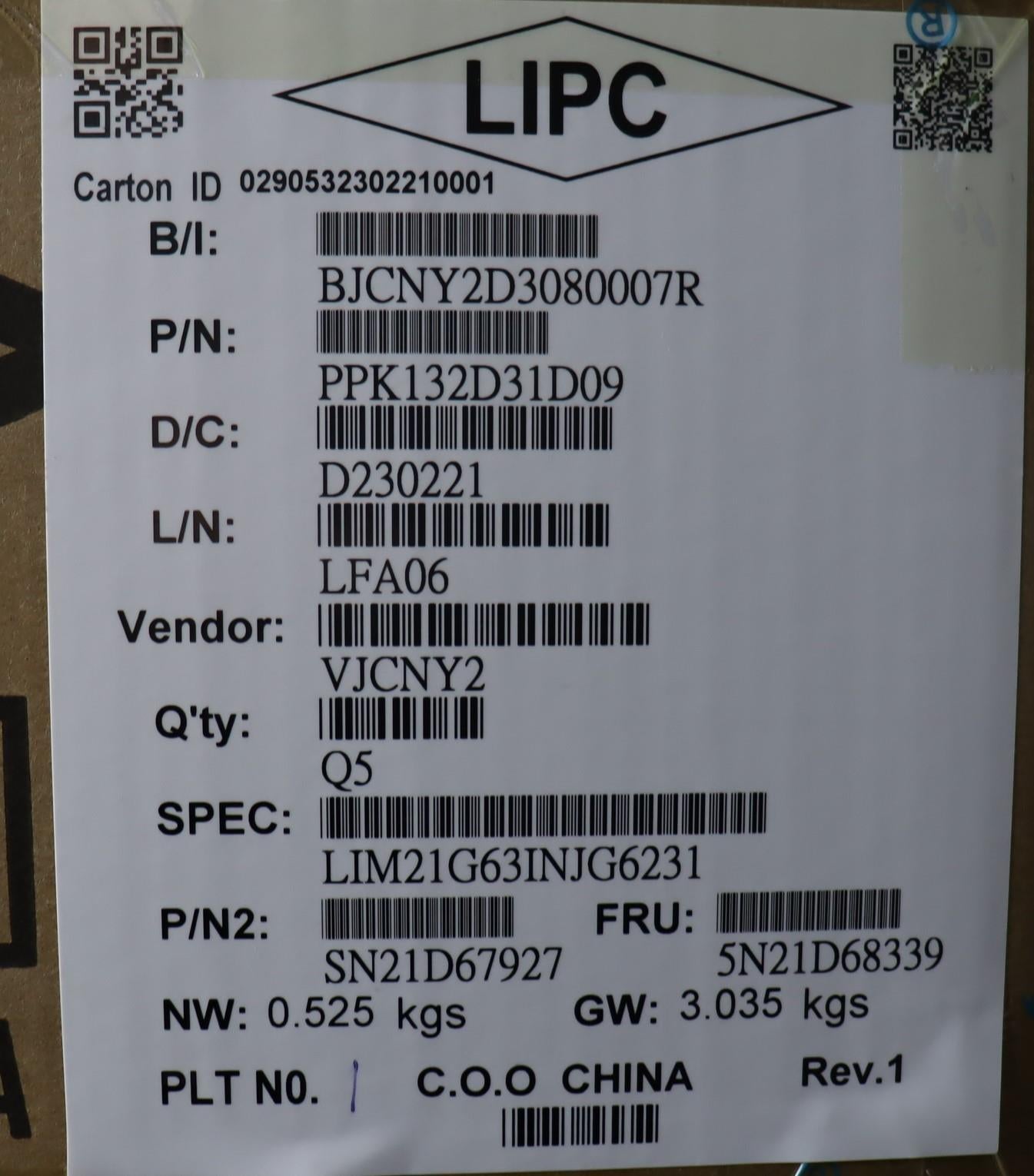 Lenovo Nbkyb Cs22 Fl Top,Grbl,Chy,Ind - 5N21D68339