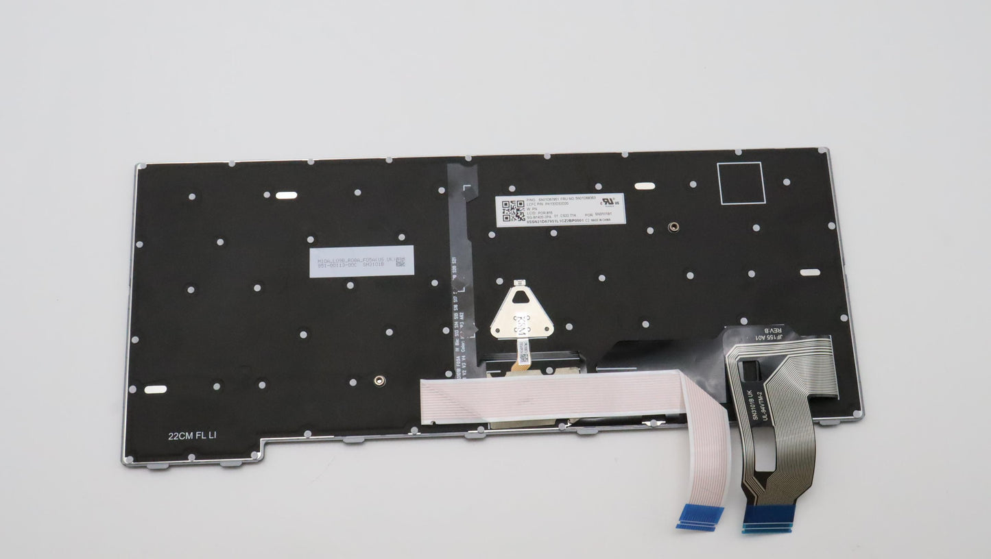 Lenovo Nb_Kyb Cs22 Fl Top,Gr-Bl,Ltn,P - 5N21D68363