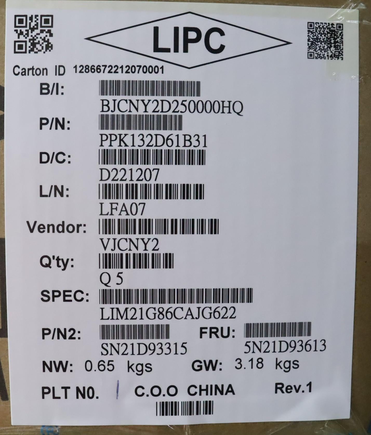 Lenovo Nbkyb Cs22 Nm Top,Bkbl,Chy,Csa - 5N21D93613