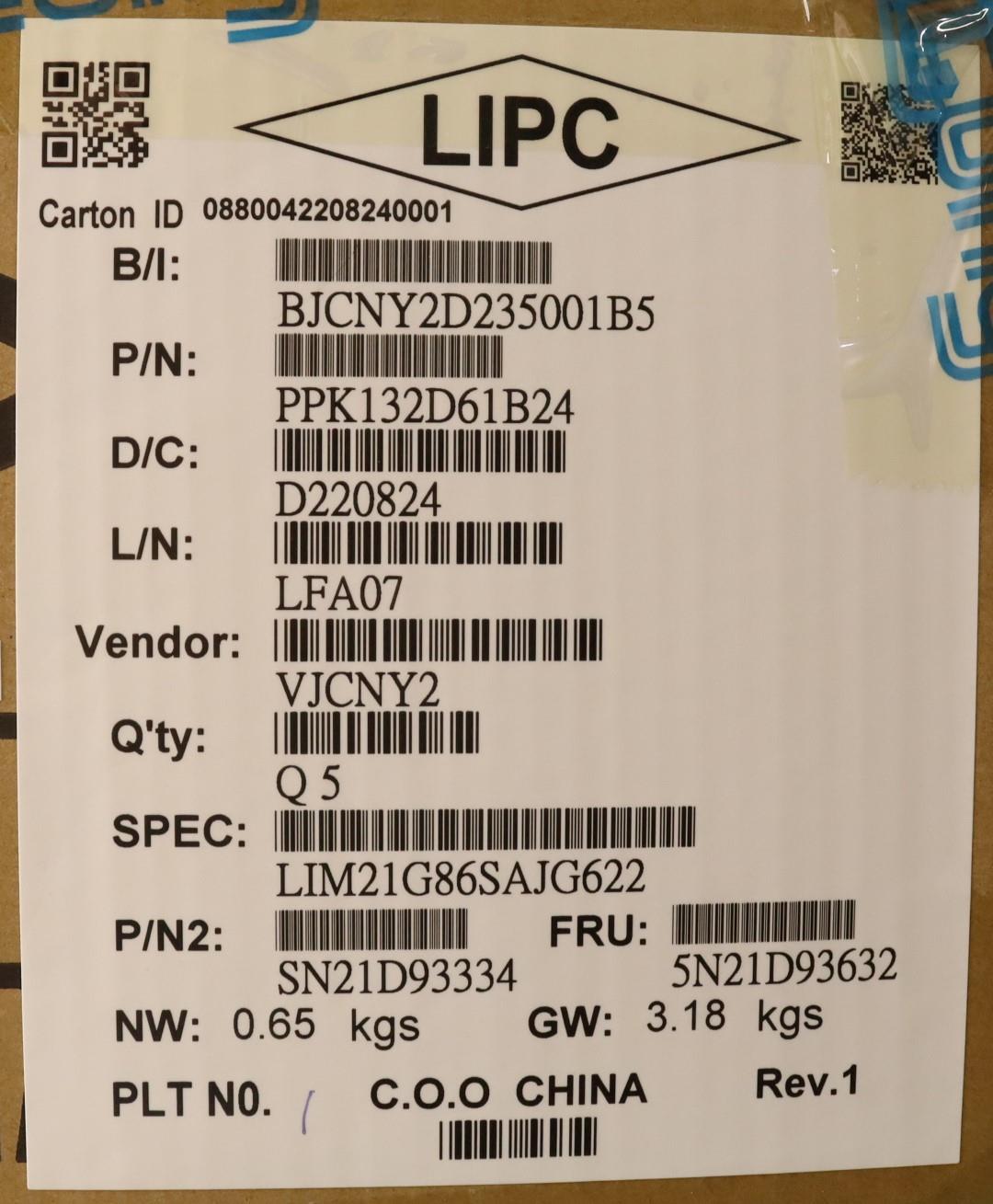 Lenovo Nbkyb Cs22 Nm Top,Bkbl,Chy,Slv - 5N21D93632