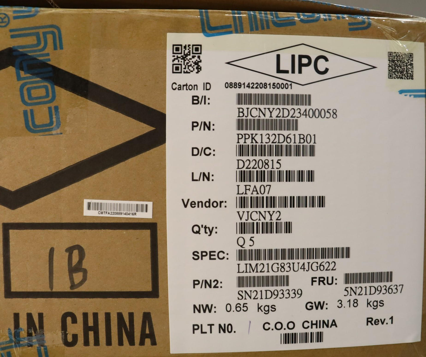 Lenovo Nbkyb Cs22 Nm Top,Bkbl,Chy,Eur - 5N21D93637