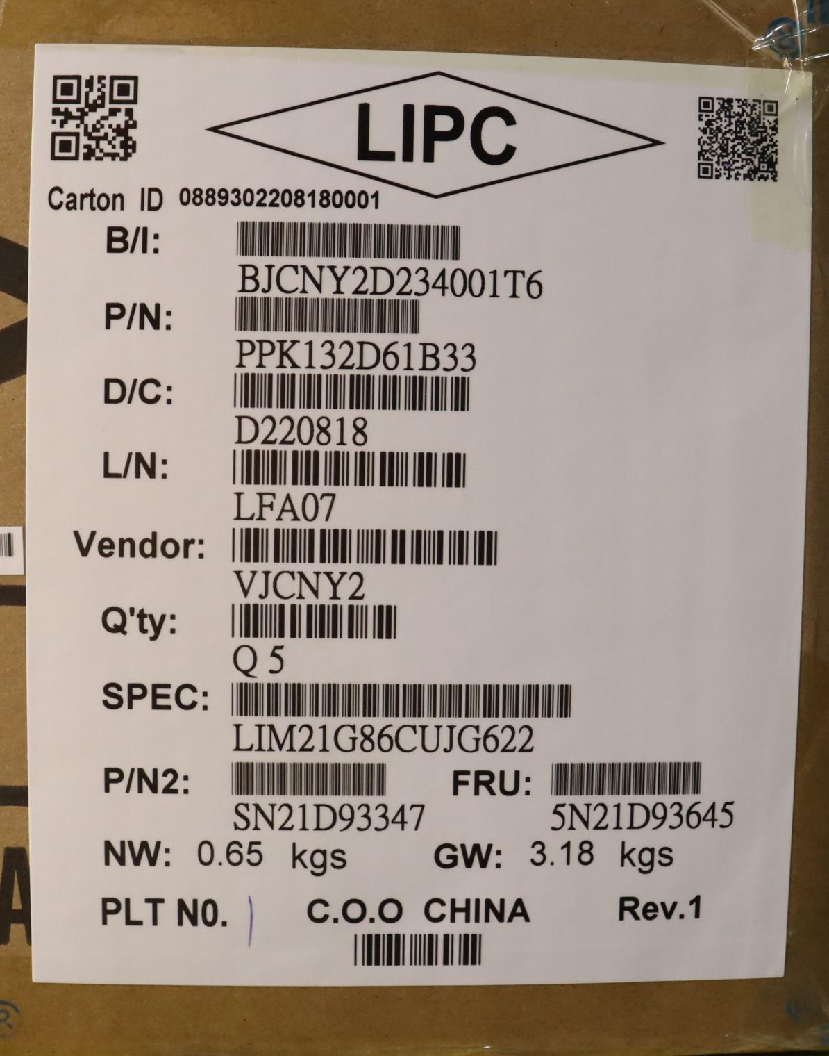 Lenovo Nbkyb Cs22 Nm Top,Bkbl,Chy,Fra - 5N21D93645