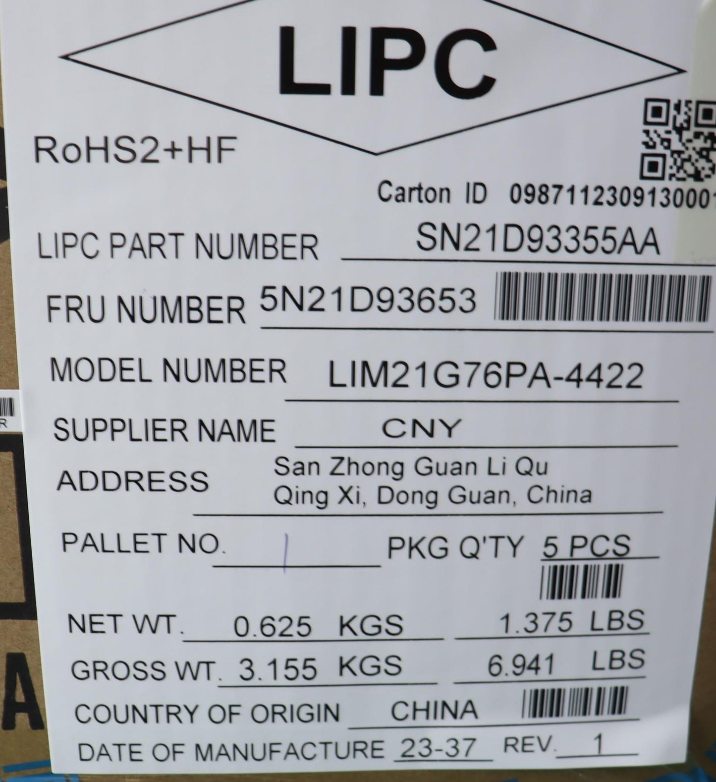 Lenovo Nbkyb Cs22 Nm Top,Bknbl,Chy,Br - 5N21D93653