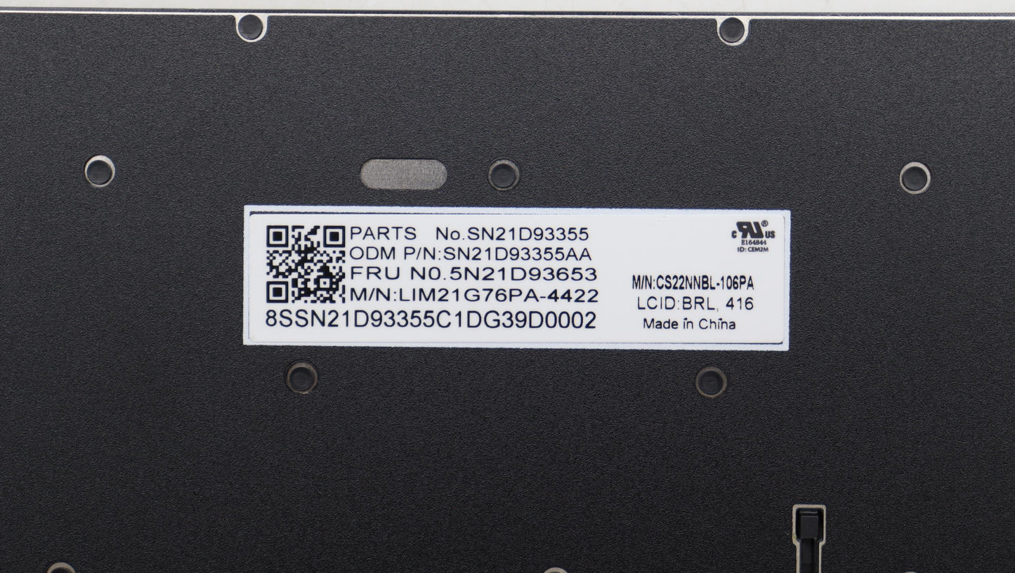 Lenovo Nbkyb Cs22 Nm Top,Bknbl,Chy,Br - 5N21D93653