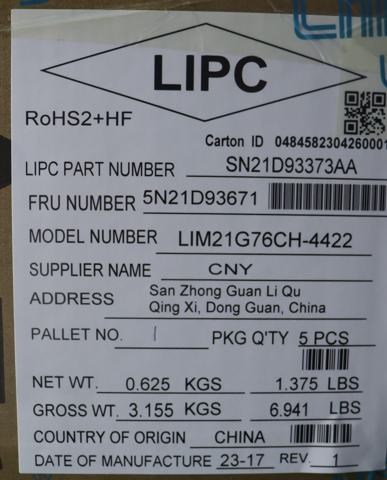 Lenovo Nbkyb Cs22 Nm Top,Bknbl,Chy,Sw - 5N21D93671