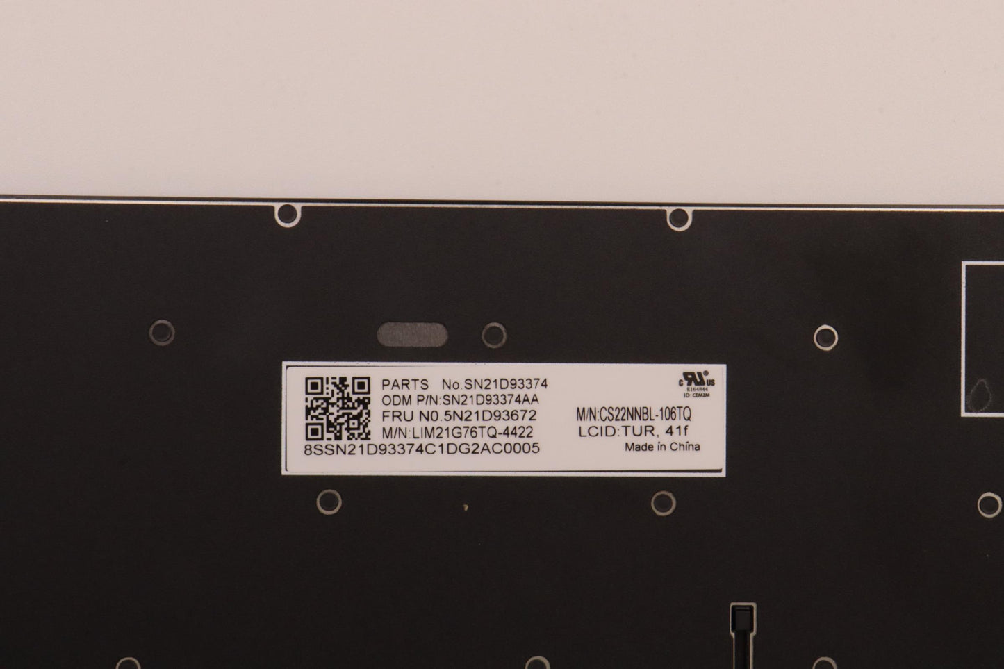 Lenovo Nbkyb Cs22 Nm Top,Bknbl,Chy,Tu - 5N21D93672