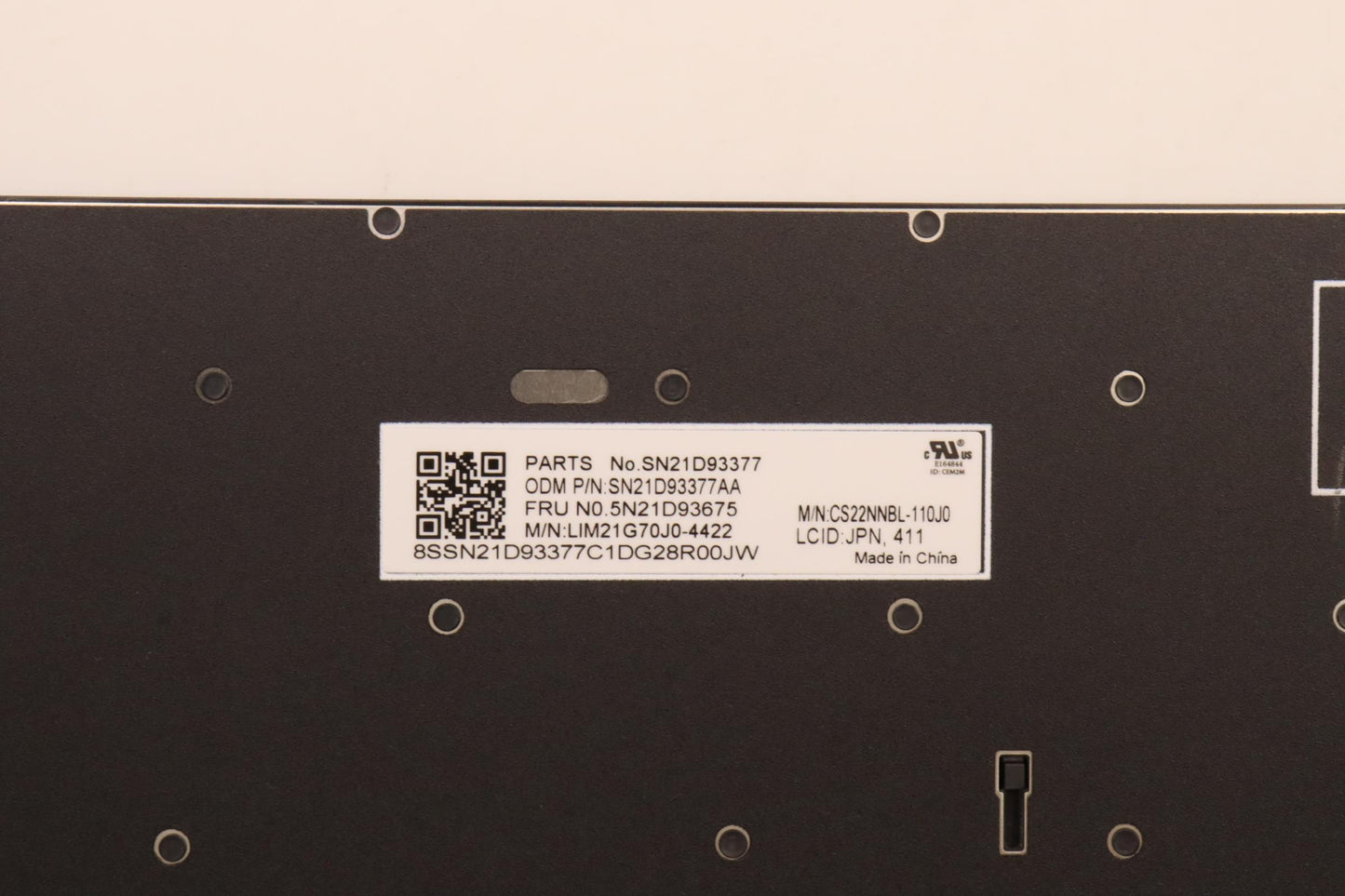 Lenovo Nbkyb Cs22 Nm Top,Bknbl,Chy,Jp - 5N21D93675