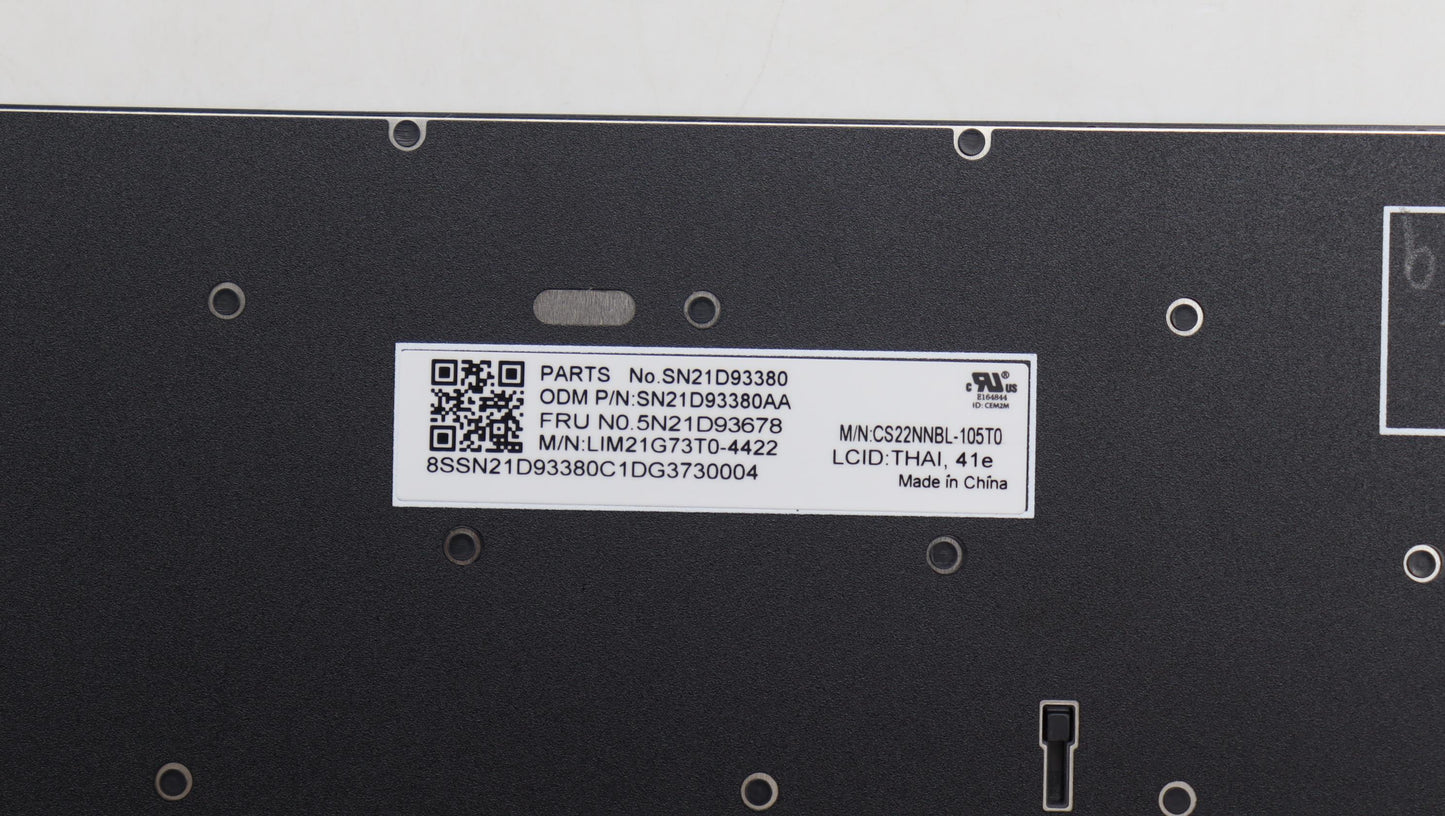 Lenovo Nbkyb Cs22 Nm Top,Bknbl,Chy,Th - 5N21D93678