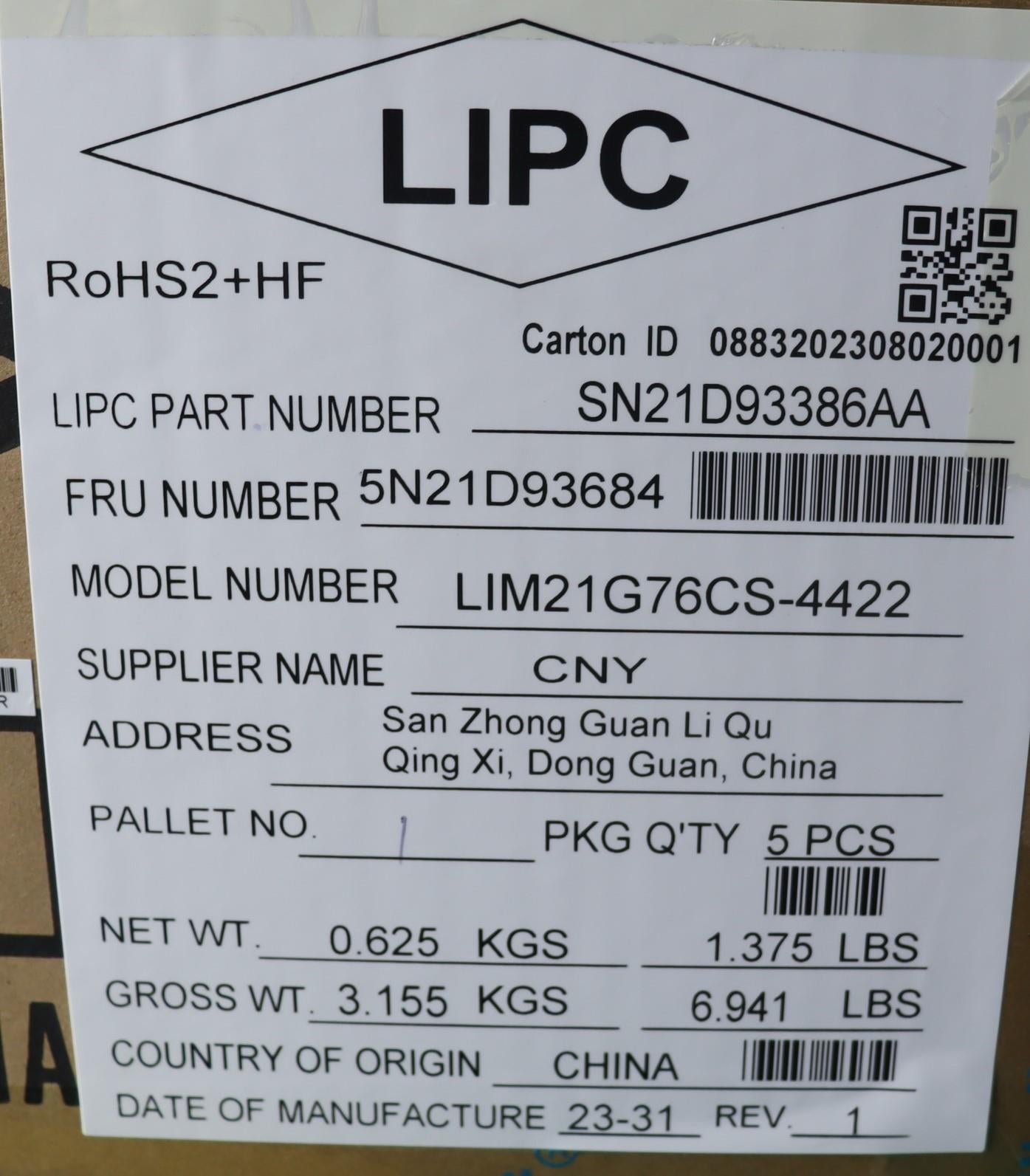 Lenovo Nbkyb Cs22 Nm Top,Bknbl,Chy,Cz - 5N21D93684