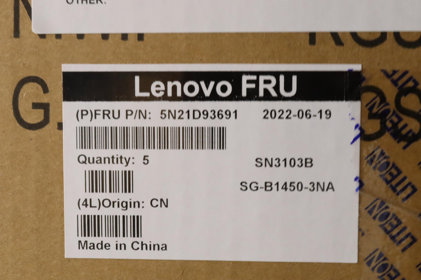 Lenovo Nb_Kyb Cs22 Nm Top,Bk-Bl,Ltn,A - 5N21D93691