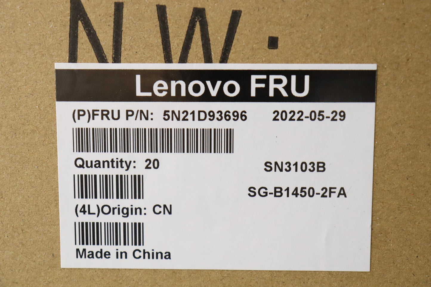 Lenovo Nb_Kyb Cs22 Nm Top,Bk-Bl,Ltn,F - 5N21D93696