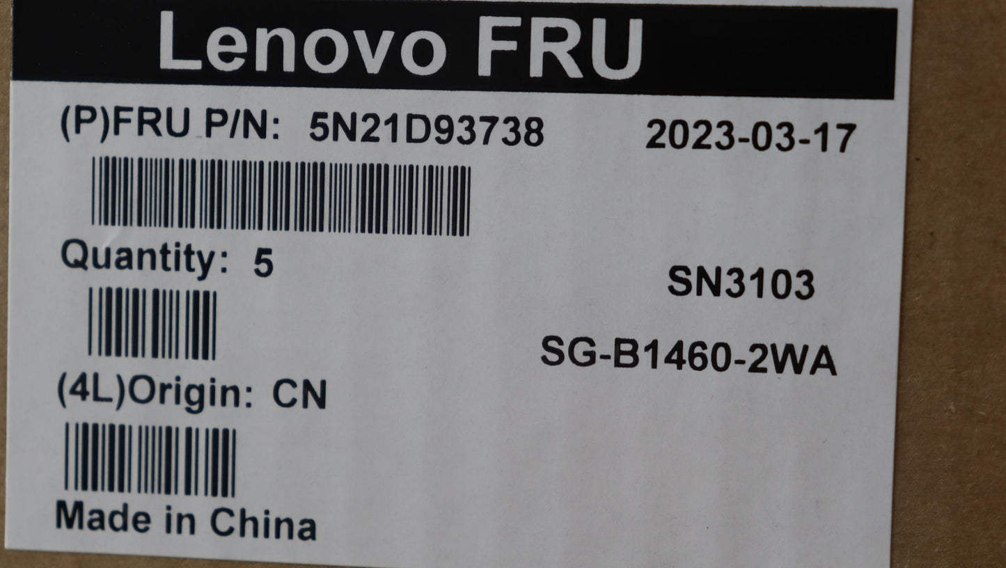 Lenovo Nb_Kyb Cs22 Nm Top,Bk-Nbl,Ltn, - 5N21D93738