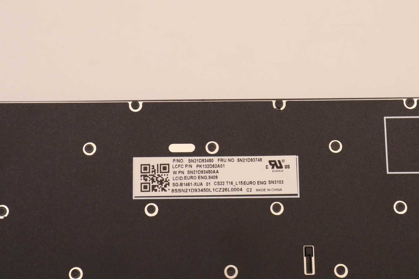 Lenovo Nb_Kyb Cs22 Nm Top,Bk-Nbl,Ltn, - 5N21D93748