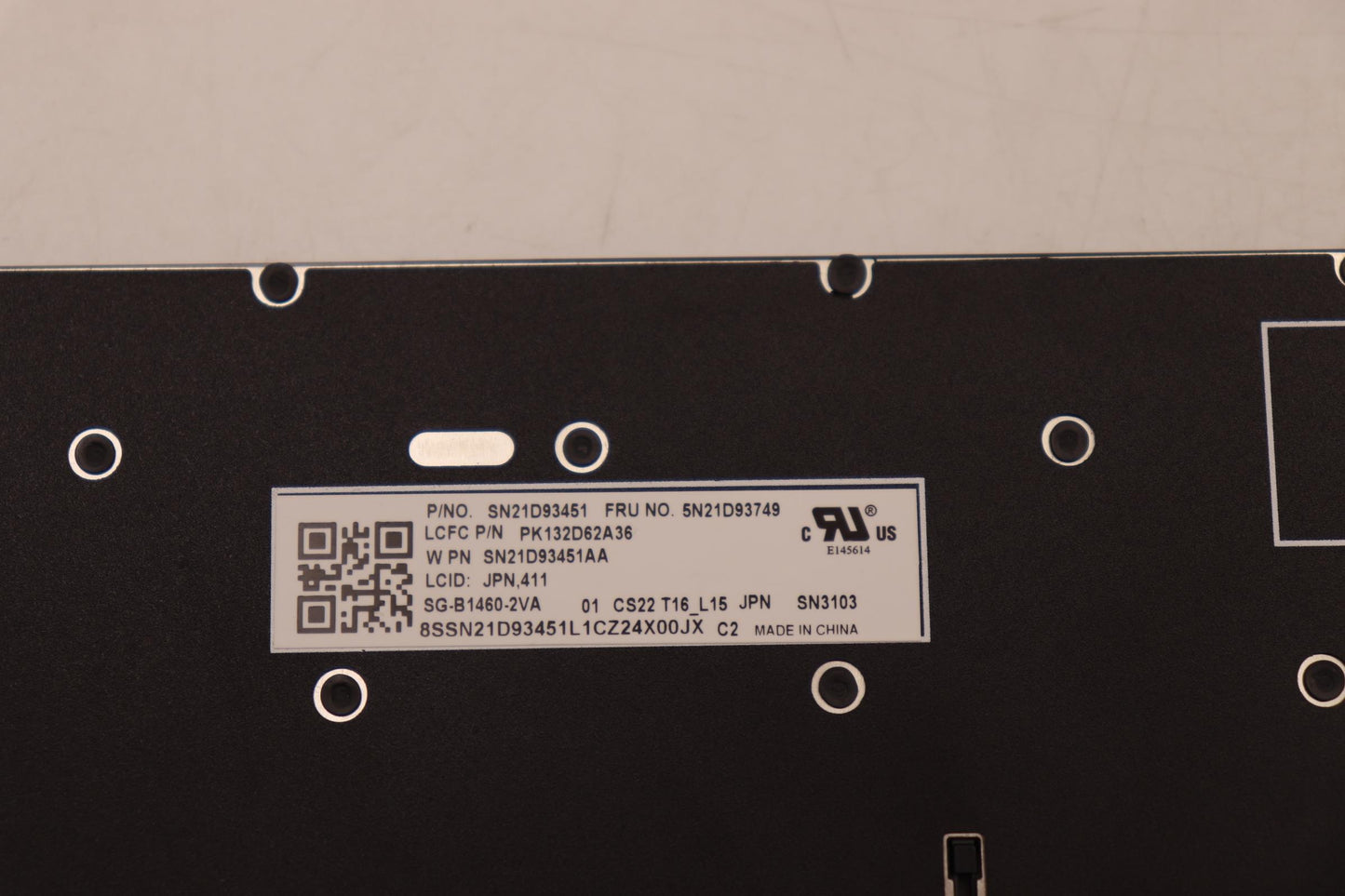 Lenovo Nb_Kyb Cs22 Nm Top,Bk-Nbl,Ltn, - 5N21D93749