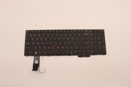 Lenovo - Top Case, Black-Blue, PMX Keyboard, English Layout - 5N21D93760