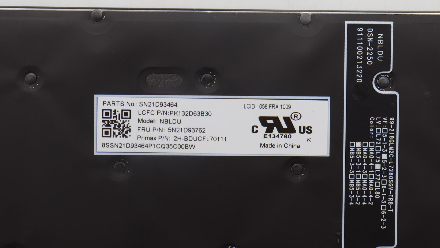 Lenovo Nbkyb Cs22 Nm Top,Bkbl,Pmx,058 - 5N21D93762