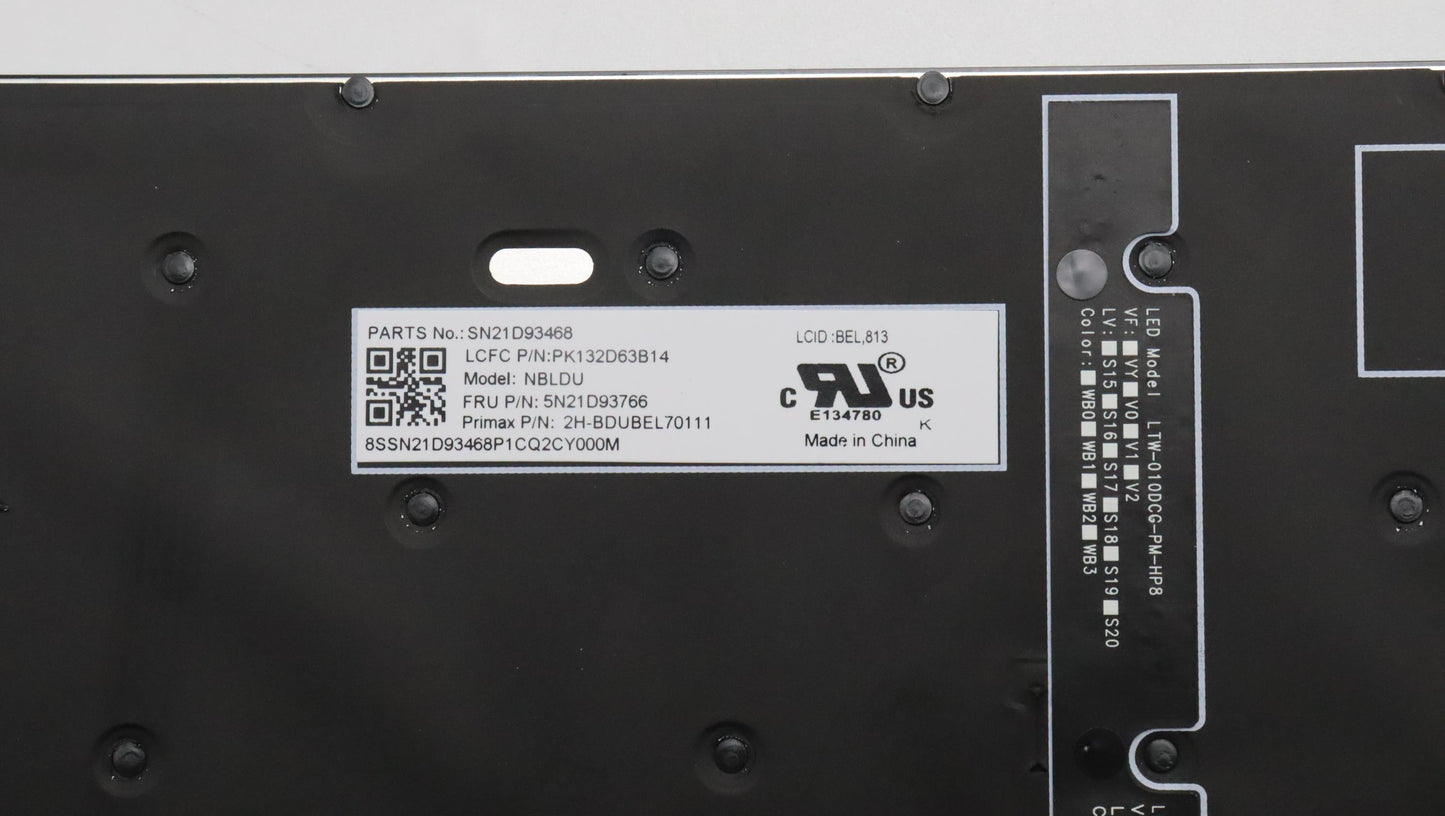 Lenovo Nbkyb Cs22 Nm Top,Bkbl,Pmx,Bel - 5N21D93766