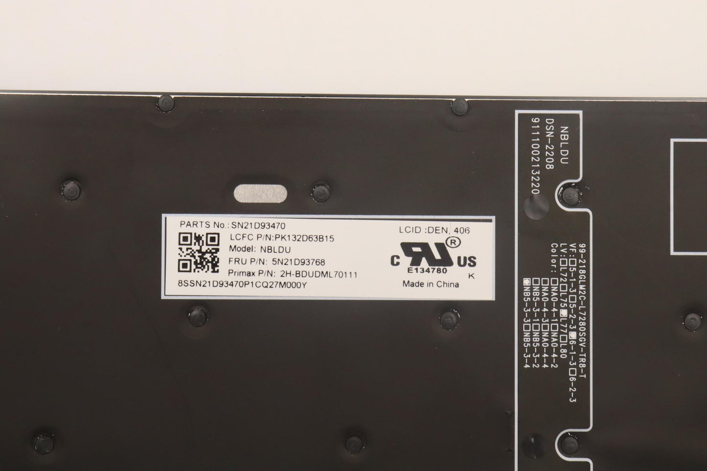 Lenovo Nbkyb Cs22 Nm Top,Bkbl,Pmx,Den - 5N21D93768