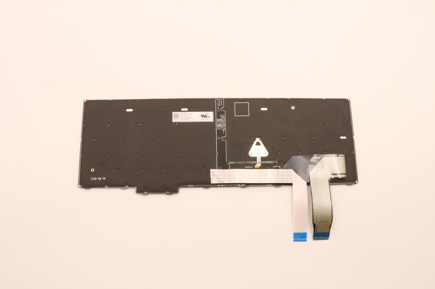 Lenovo Internal Keyboard, UK English, Black, Backlit, w/Number Pad - 5N21D93784