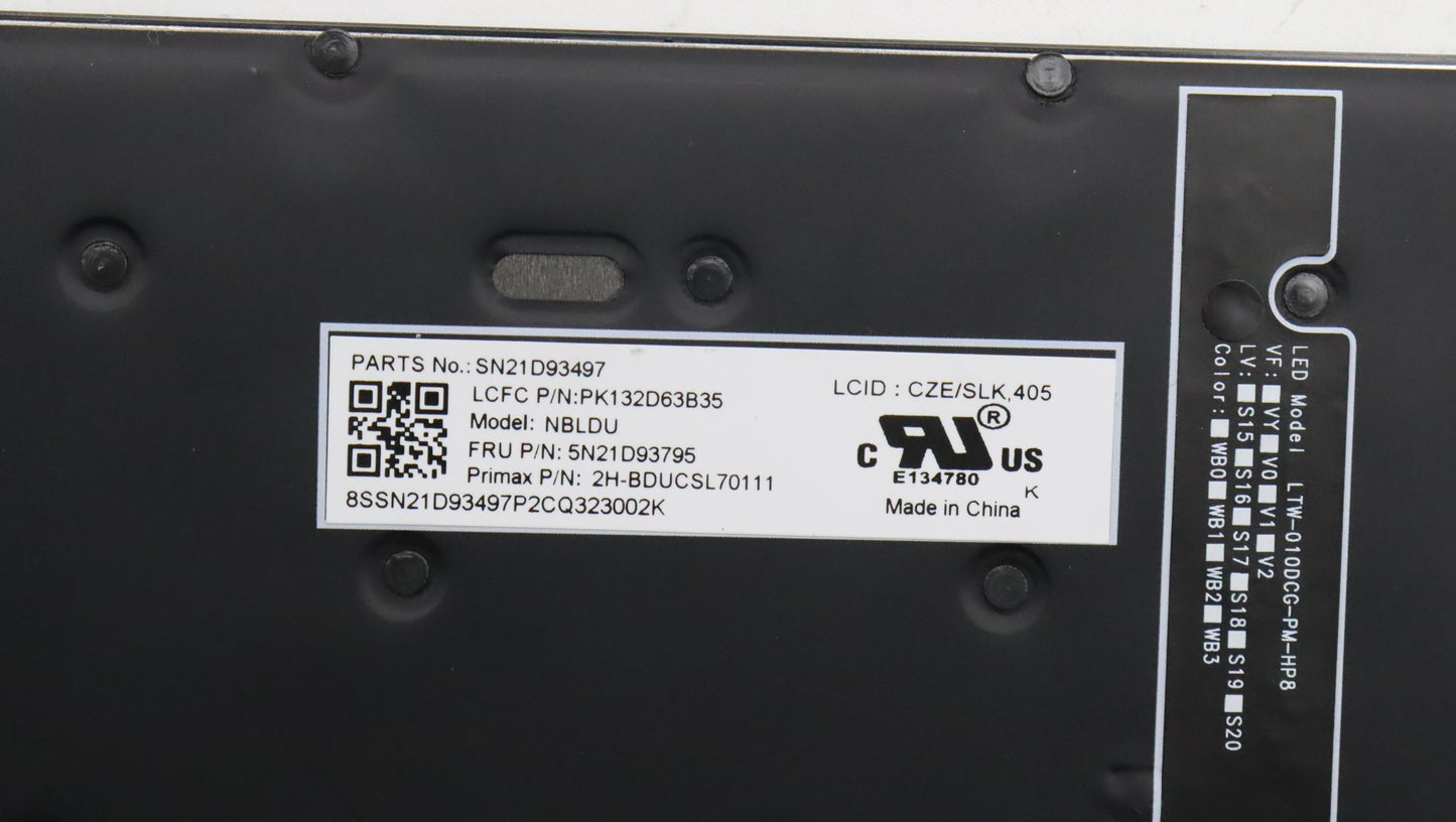 Lenovo Nbkyb Cs22 Nm Top,Bkbl,Pmx,Cze - 5N21D93795