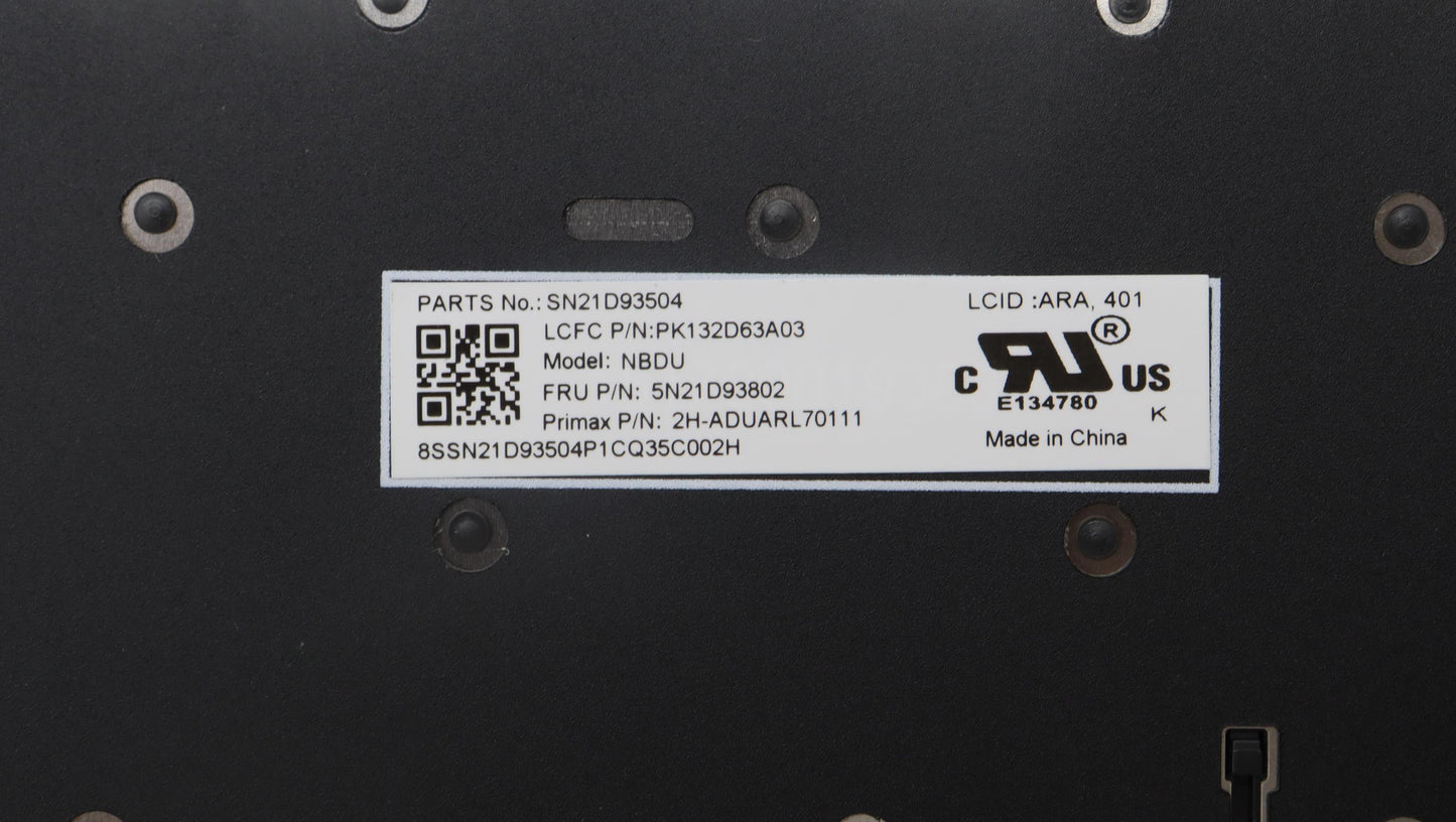 Lenovo Nbkyb Cs22 Nm Top,Bknbl,Pmx,Ar - 5N21D93802