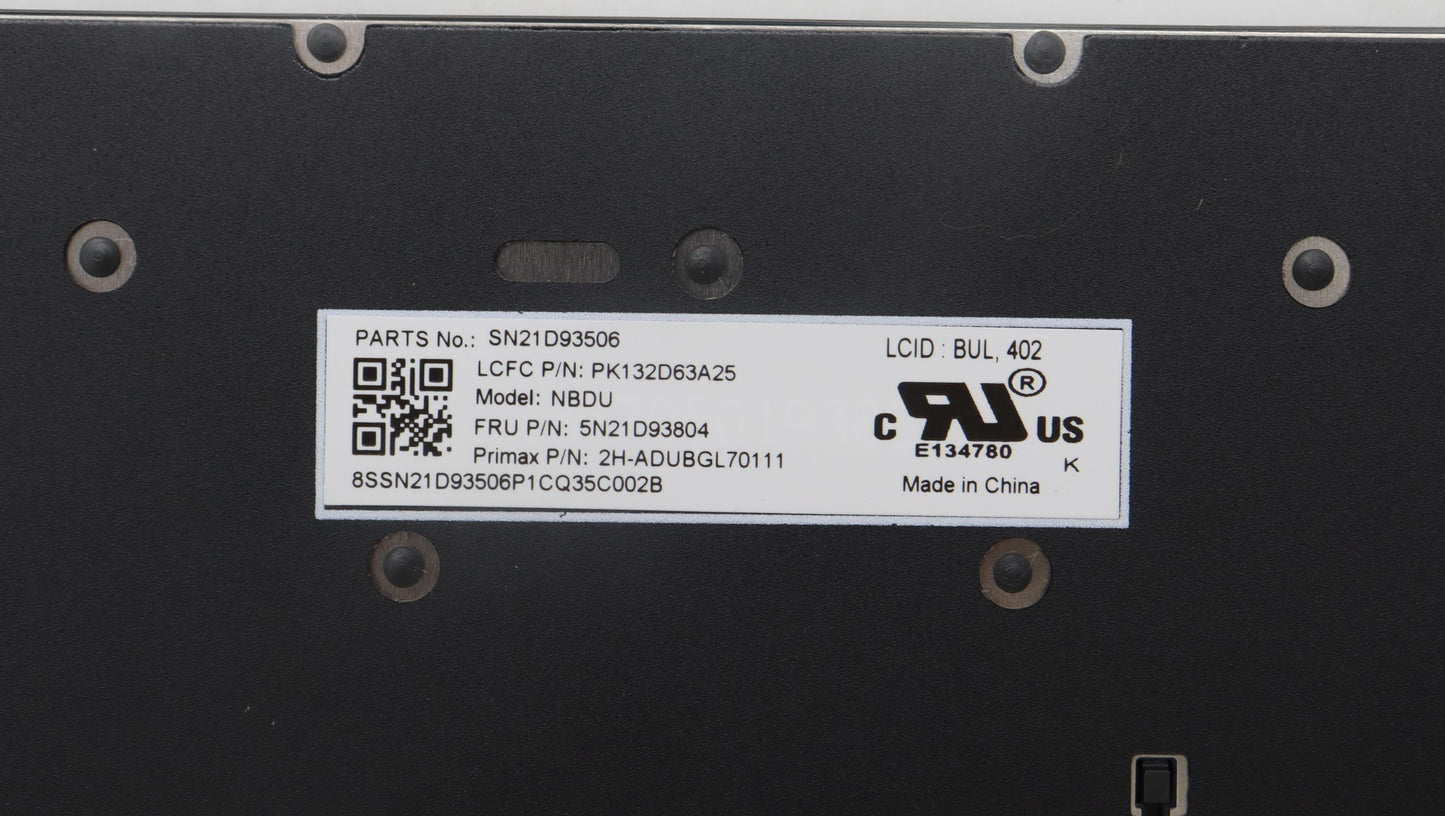 Lenovo Nbkyb Cs22 Nm Top,Bknbl,Pmx,Bu - 5N21D93804