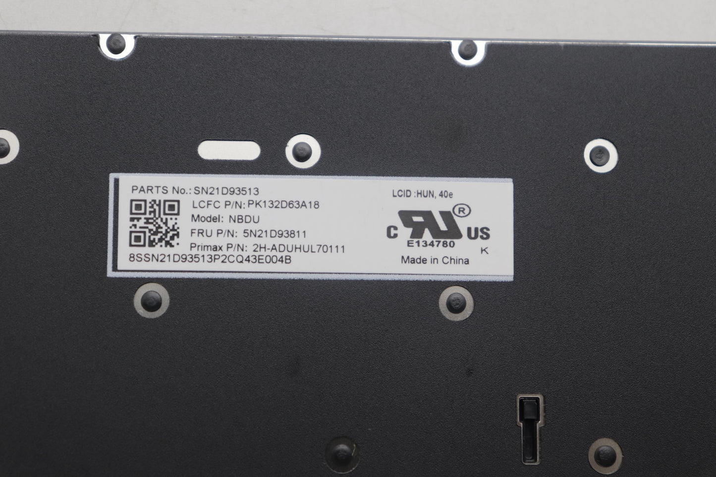Lenovo Nbkyb Cs22 Nm Top,Bknbl,Pmx,Hu - 5N21D93811
