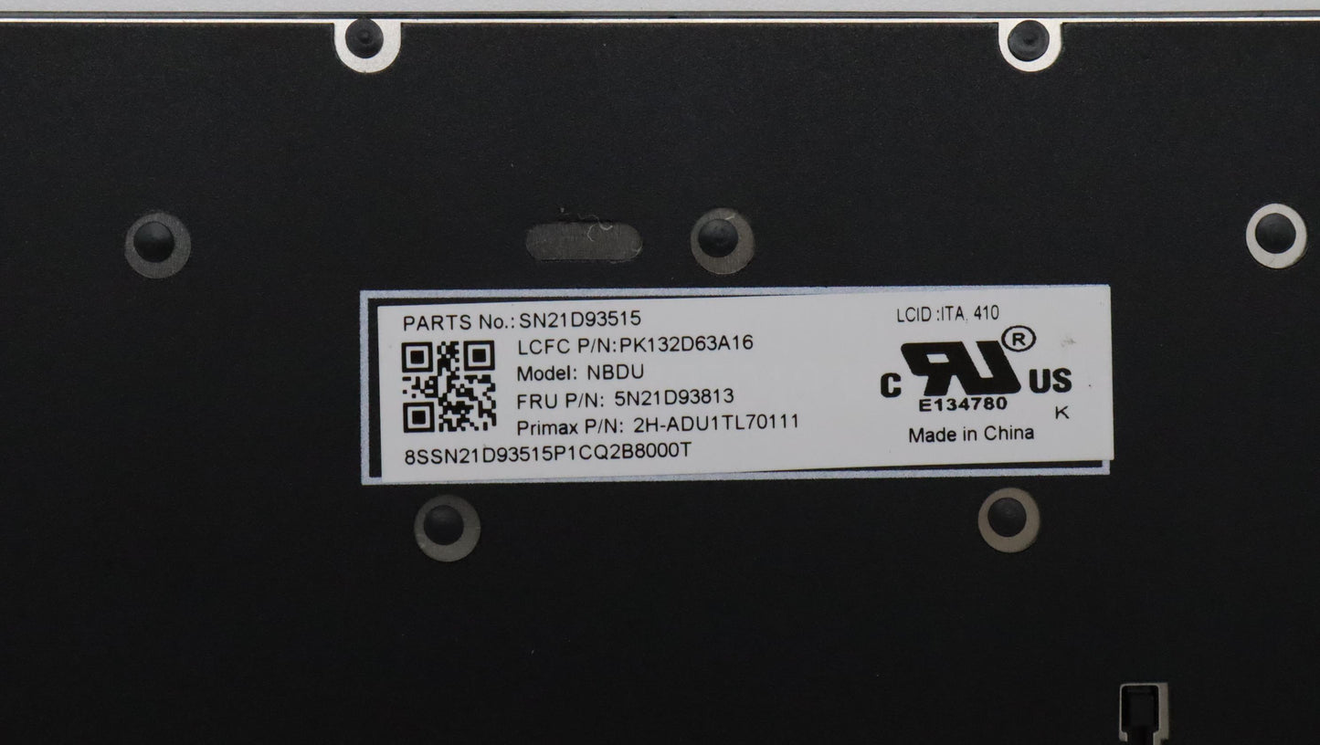 Lenovo Nbkyb Cs22 Nm Top,Bknbl,Pmx,It - 5N21D93813
