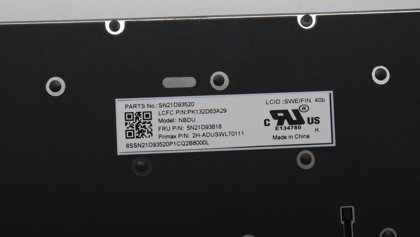 Lenovo Nbkyb Cs22 Nm Top,Bknbl,Pmx,Sw - 5N21D93818