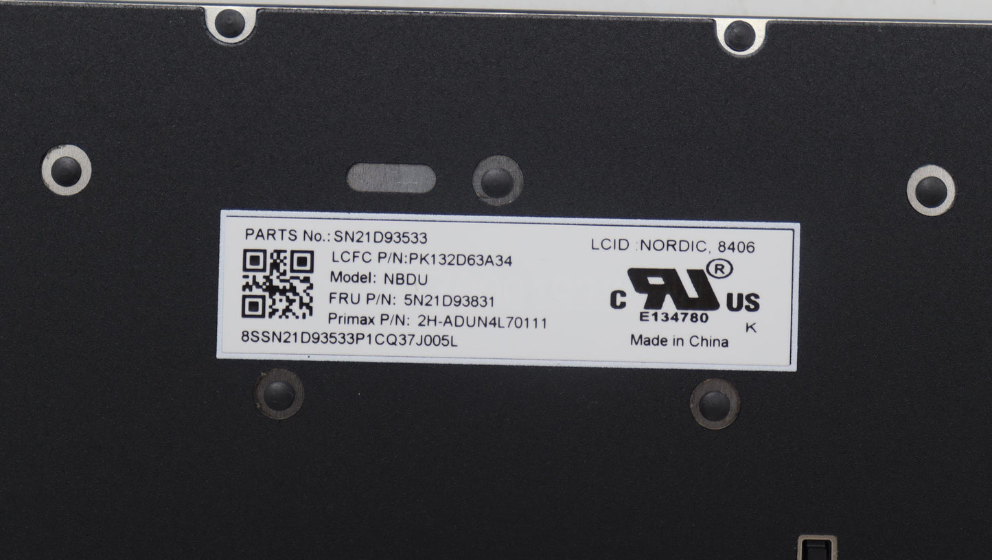 Lenovo Nbkyb Cs22 Nm Top,Bknbl,Pmx,No - 5N21D93831