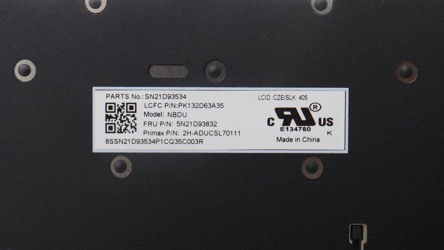 Lenovo Nbkyb Cs22 Nm Top,Bknbl,Pmx,Cz - 5N21D93832