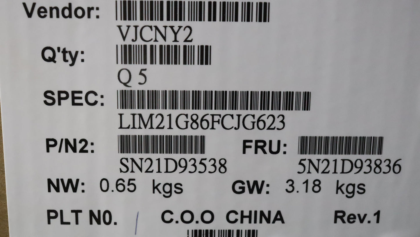 Lenovo Nbkyb Cs22 Nm Top,Grbl,Chy,058 - 5N21D93836