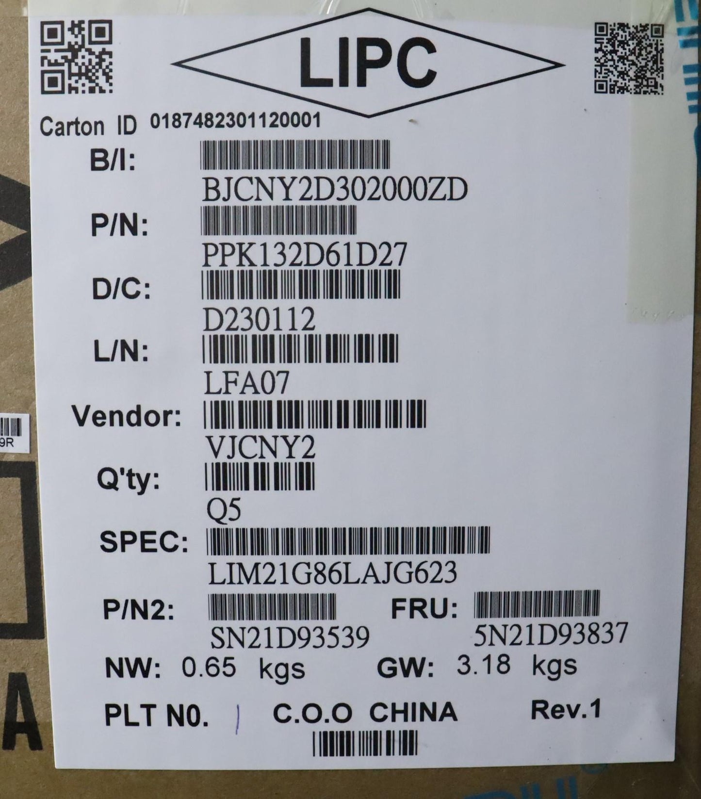 Lenovo Nbkyb Cs22 Nm Top,Grbl,Chy,La - 5N21D93837