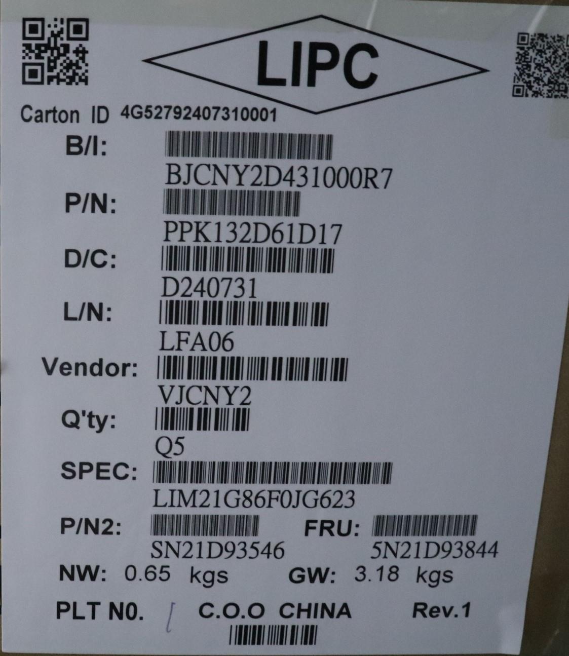 Lenovo Nbkyb Cs22 Nm Top,Grbl,Chy,Fra - 5N21D93844