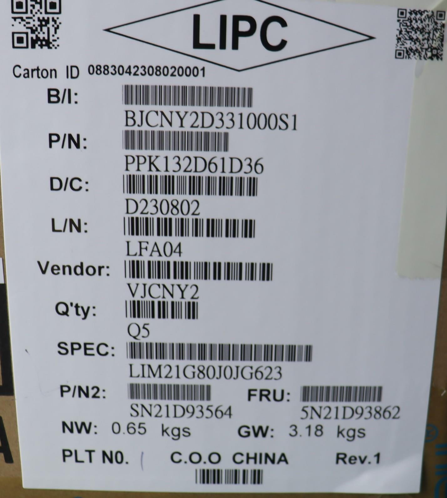 Lenovo Nbkyb Cs22 Nm Top,Grbl,Chy,Jpn - 5N21D93862